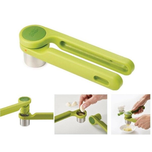 Joseph Joseph Helix Garlic Press Crusher Mincer Ergonomic Twist-Action Press