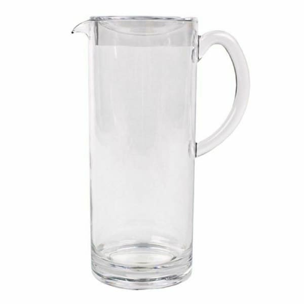 Polycarbonate Water Jug Set with Lid Water Pitcher For Fridge Clear 1.75l
