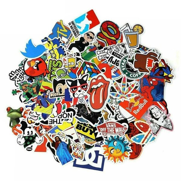 100 pieces Random Stickers