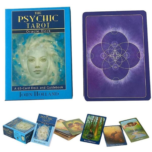 The Phychic Tarot Oracle Deck Cards By John Holland Card Deck Powerful