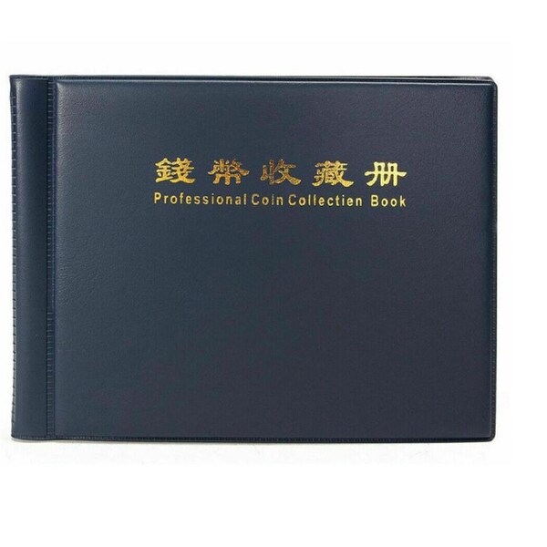 240 Coin Holder Collection Storage Collecting Money Penny Pockets Album Book AU