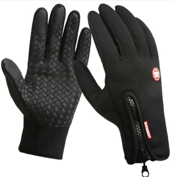 Winter Gloves Cycling Touch Screen Gloves Waterproof Outdoor Skiing Hiking L