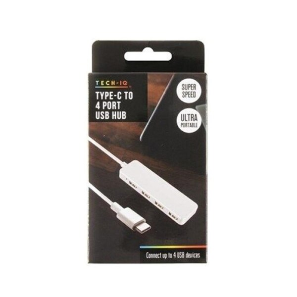 Type-C to 4 USB 3.0 HUB USB-C Charging Port Adapter Multi-Splitter Cable