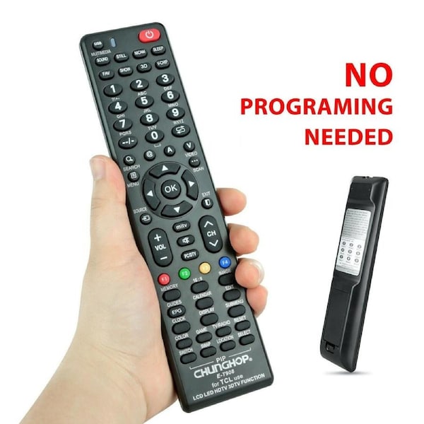 Smart TV Replacement Universal Remote Control LCD LED HDTV Sony/Samsung/TCL/Hisense