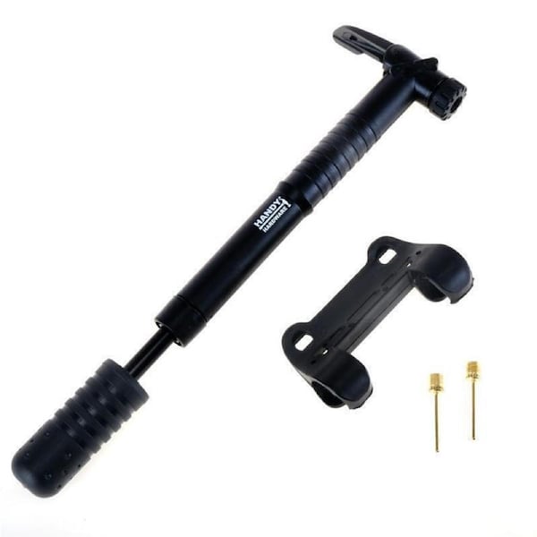 Compact Air Pump Set Dual Action Sports Balls Bike Inflatable Mounting Bracket