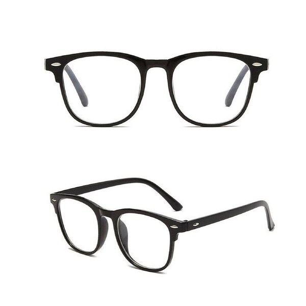 Blue Light Blocking Computer Gaming Glasses Spectacles Eyestrain Eyewear Black