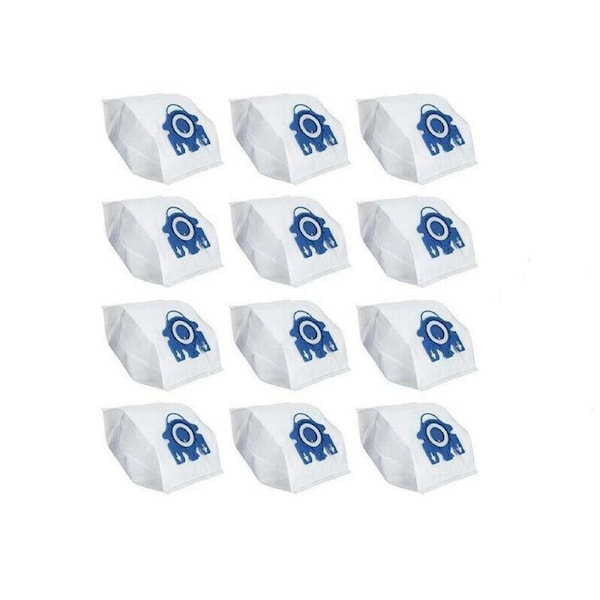 12x New Vacuum Cleaner Bags For Miele 3D GN Complete Model C2 C3 S2 S5 S8 S5211