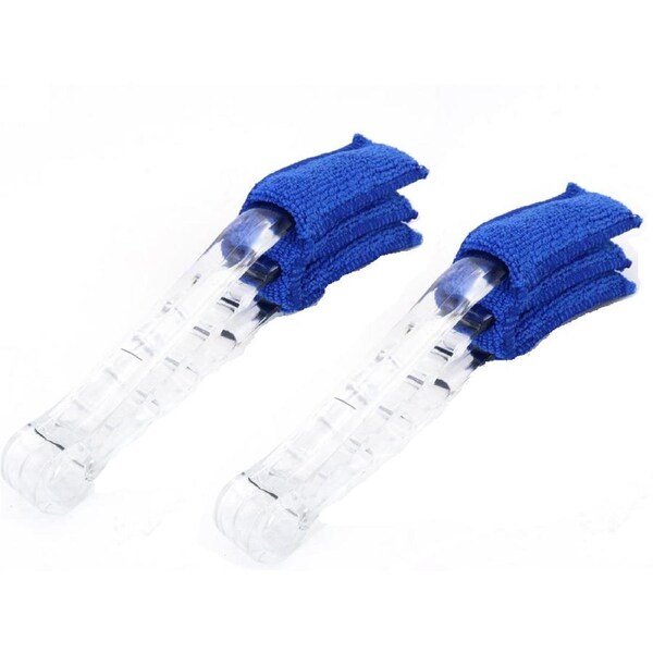2x Venetian Microfibre Blind Cleaner Remove Dirt Dust Window Cleaning Tool