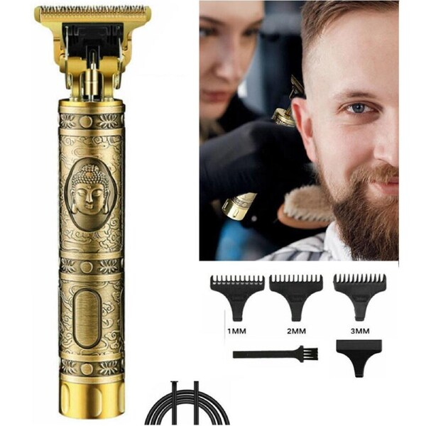 Men Portable Electric Hair Trimmer Clippers Beard Shaver Cutting Cordless