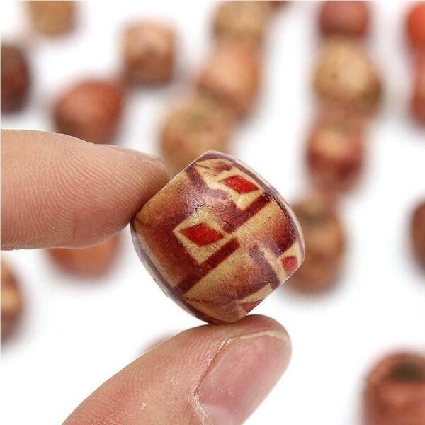 200pcs Wooden Beads Large Hole Mixed For Macrame Jewelry HOT Craft Making Hot