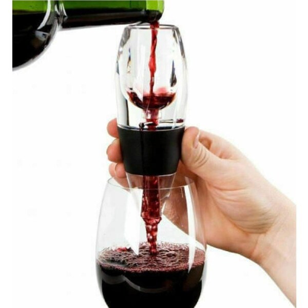 Bartender Portable Decanter Essential Red Wine Aerator and Sediment Filter Magic