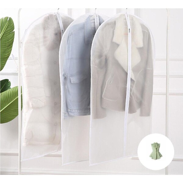 Dustproof Storage Bag Garment Dress Cover Suit Clothes Jacket Protector 60x100cm