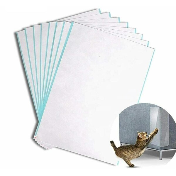 12x Cat Sofa Sticker Scratch Guard Pet Furniture Couch Anti-Scratching Protector