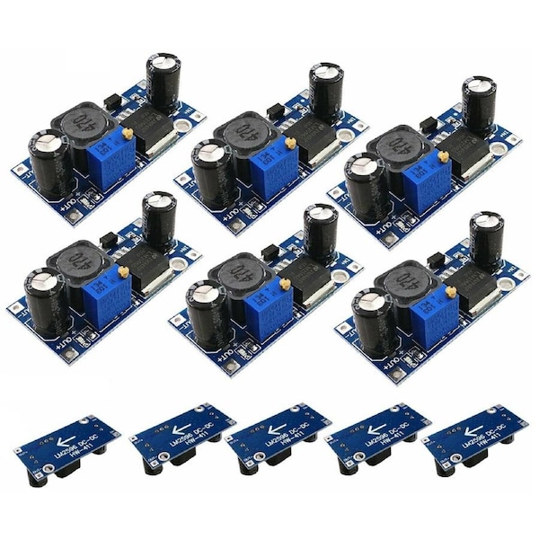 10x LM2596S DC-DC Adjustable Power Supply Buck Converter Module Voltage Regular