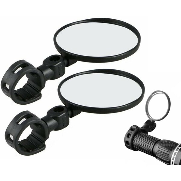 2pcs 360o Bike Bicycle Cycling Rear View Mirror Handlebar Safety