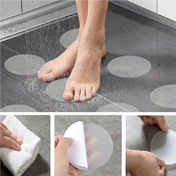 20x Non Slip Anti Skid Bath Shower Strip Stickers Bathroom Bath Tub Applique