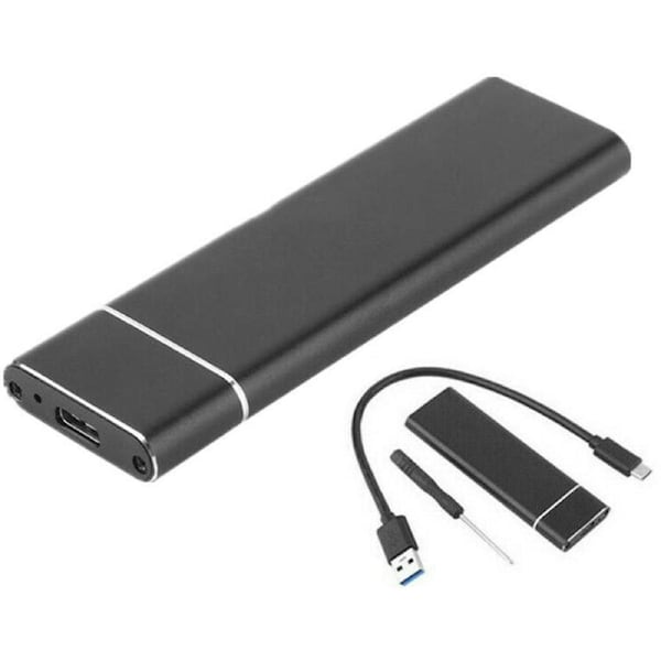USB 3.2 10Gbps To M.2 NVMe SSD External Enclosure Storage Case Box USB-C Drive