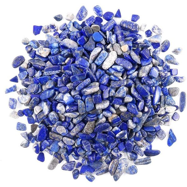 100g Lapis Lazuli Crystal Chips Small Blue Natural Gemstone Polished Stones