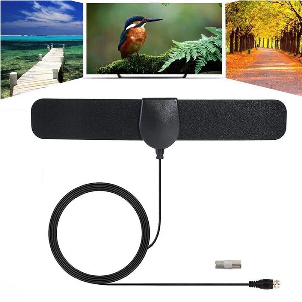 Antenna TV Digital HD 1080P Skywire 4K Antena Digital Indoor HDTV 200 Mile Range