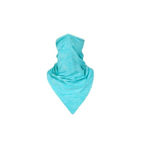 Half Face Mask Scarf Balaclava Cycling Neck Cover Sun UV Protection - Blue