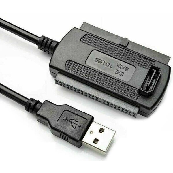SATA/PATA/IDE to USB 2.0 Adapter Converter Cable for 2.5 3.5'' Hard Drive Disk
