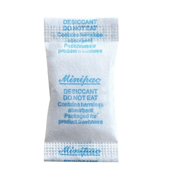 100x Silica Gel Packets Moisture Absorber Reusable Desiccant Food Grade Pack