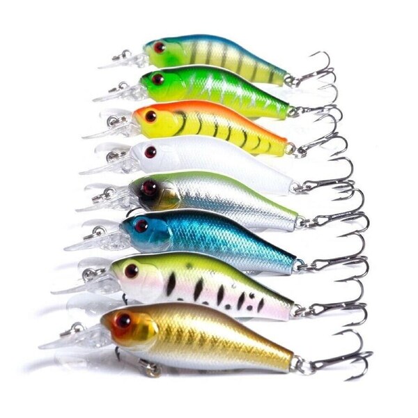 8x Redfin & Bream Freshwater Fishing Lures Flathead Bass Trout Cod Tackle