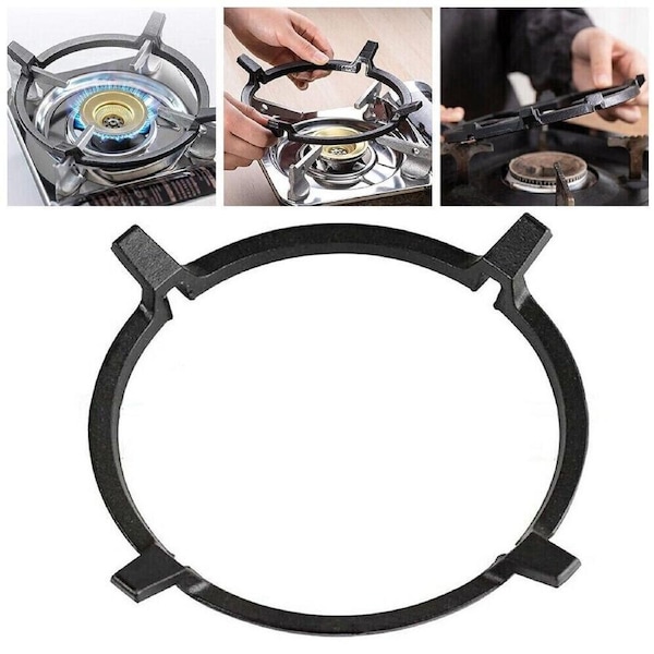 Wok Trivet Universal Gas Stove Cast Iron Wok Trivet Support Ring Cooktop Range