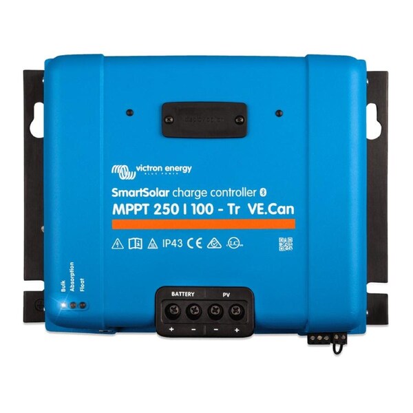 Victron 12/24/48V 100A SmartSolar MPPT 250/100-Tr VE.CAN Bluetooth Solar Charge Controller