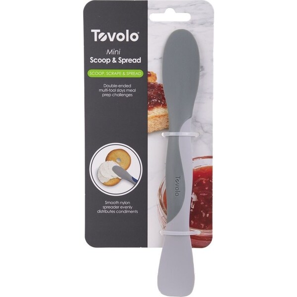 Tovolo Mini Scoop and Spreader Grey