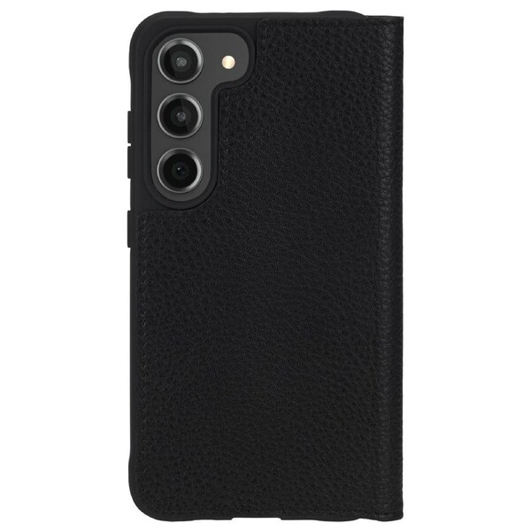 Case-Mate Wallet Folio Antimicrobial Phone Case For Samsung Galaxy S23 Black