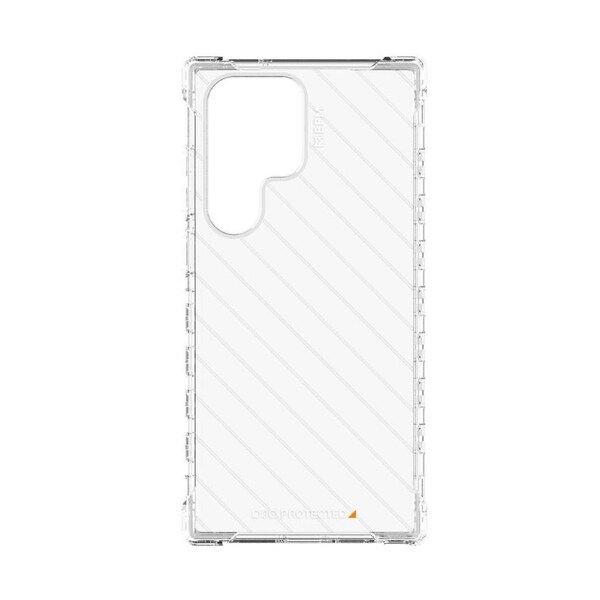 EFM Dakar Crystalex Phone Case Armour For Samsung Galaxy S23 Ultra Crystal Clear