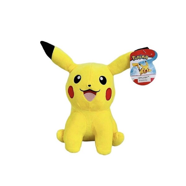Wicked Cool Toys Pok?mon Sitting Plush Pikachu 8"