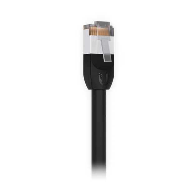 Ubiquiti UniFi Patch Cable Outdoor 8M Black, Single Unit All-weather, RJ45 Ethernet Cable, Category 5e, Weatherproof, 2Yr Warr