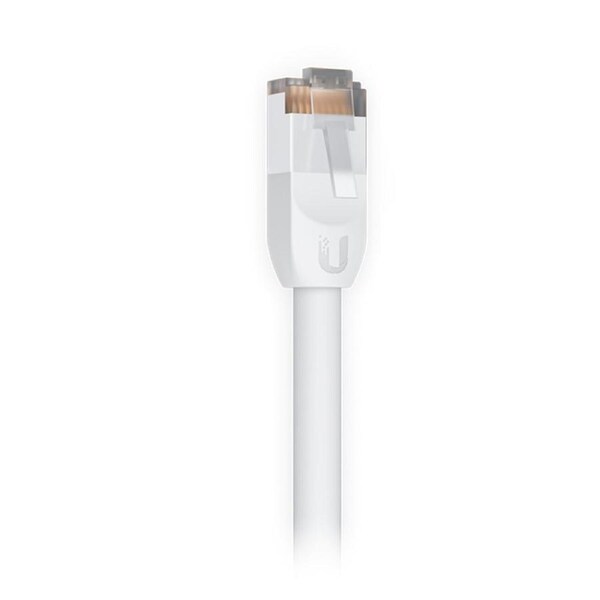 Ubiquiti UniFi Patch Cable Outdoor 2M White, Single Unit, All-weather, RJ45 Ethernet Cable, Category 5e, 2Yr Warr