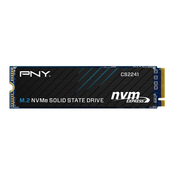 PNY CS2241 4TB NVMe SSD Gen4x4 M.2 5000MB/s 4200MB/s R/W TBW 1.5M hrs MTBF 5yrs wty