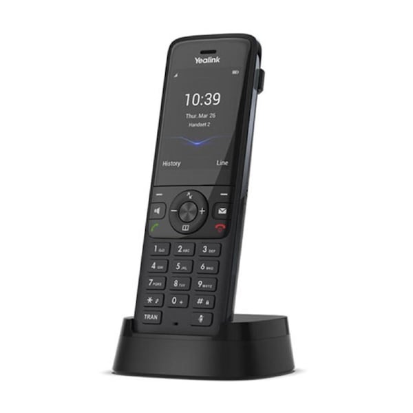 Yealink W78H Wireless DECT Handset, Scalable Solution, Optimised Wireless Communication,Business Use, Long Battery Life, 2.4'' 240x320 TFT ColorScreen
