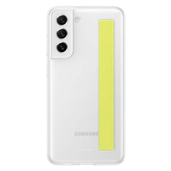 Samsung Silicone Slim Strap Cover Case (Suits Galaxy S21 FE) – White