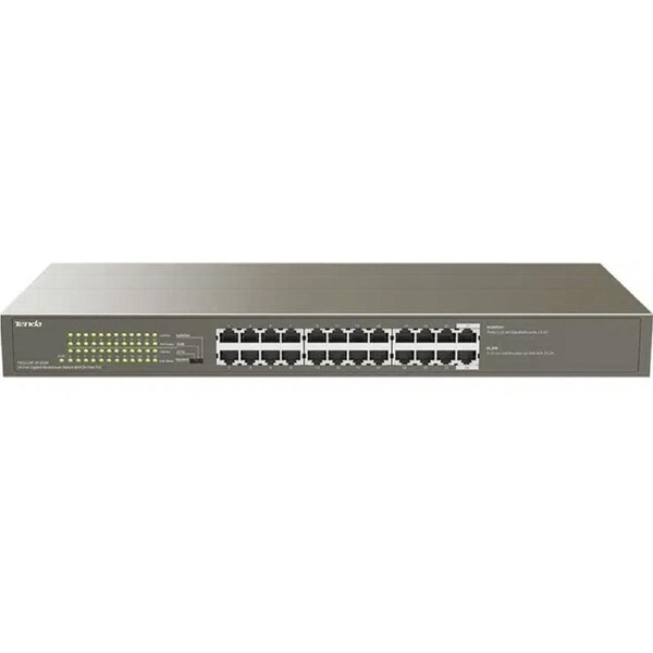 Tenda TEG1124P 1000M&PoE 24-Port Gigabit Ethernet Switch with 24-Port PoE