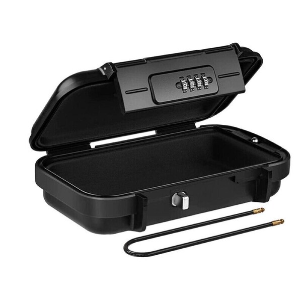 Ozoffer Stash Box Storage Container ABS Plastic with combination lock Smell Proof