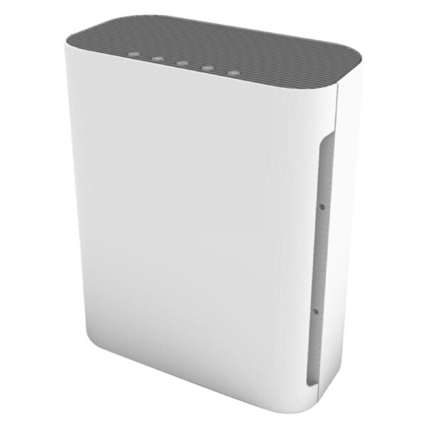 Dolphy Air Purifier with Dust Sensor - 55W HEPA & Carbon Filters, Air Ionizer, Touch Screen, Sleep Mode & Timer, 4 Fan Speeds, Real-Time Air Quality Display