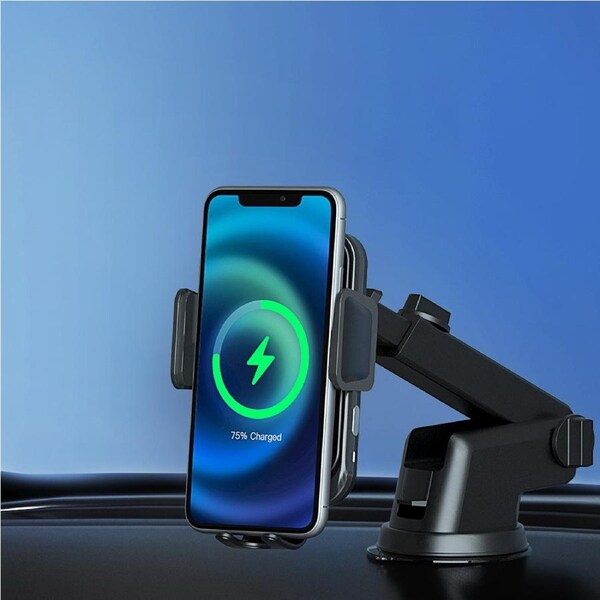 15W Devanti Wireless Car Charger Fast charging Air Vent Mount Phone Holder