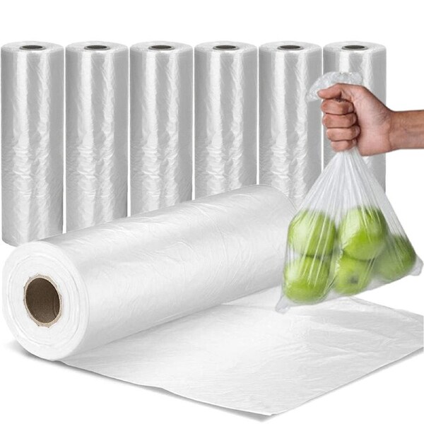 6 Rolls Produce Bag Rolls 1.5kg