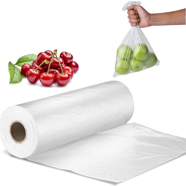 Non-Gusset Clear Produce Rolls 250 x 380mm