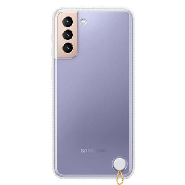 Samsung Protective Case (Suits Galaxy S21+ 5G) – Clear/White
