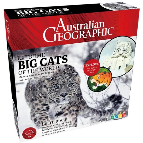 Australian Geographic Extreme Big Cats Of The World Kit