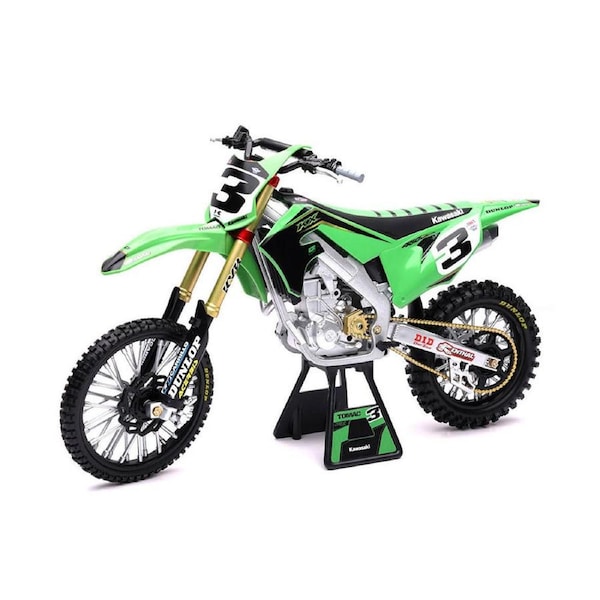 NewRay Licensed 1:6 Scale Eli Tomac Kawasaki Racing 2019 Diecast Model Motorbike