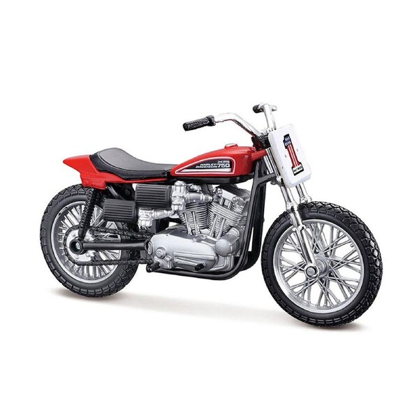 Maisto Licensed 1:18 Scale Harley Davidson XR750 Diecast Model Motorcycle