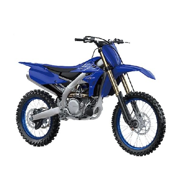 NewRay Licensed 1:6 Scale Yamaha YZ450F 2022 Diecast Model Motorbike Blue