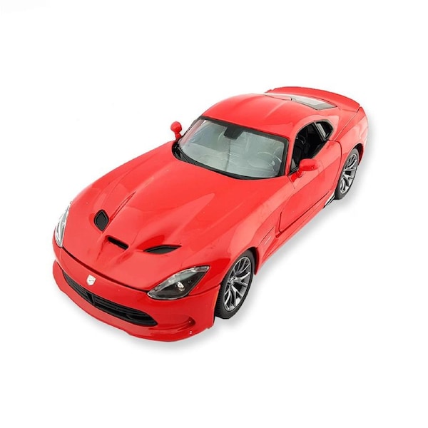 Maisto Licensed 1:18 Scale Dodge srt Viper 2013 Diecast Model Car Red